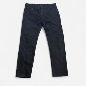 Levi 505 Black Straight Leg Workwear Jeans 38x32